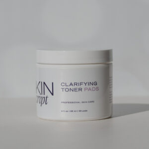 skin script clarifying toner pads
