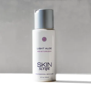 skin script light aloe moisturizer