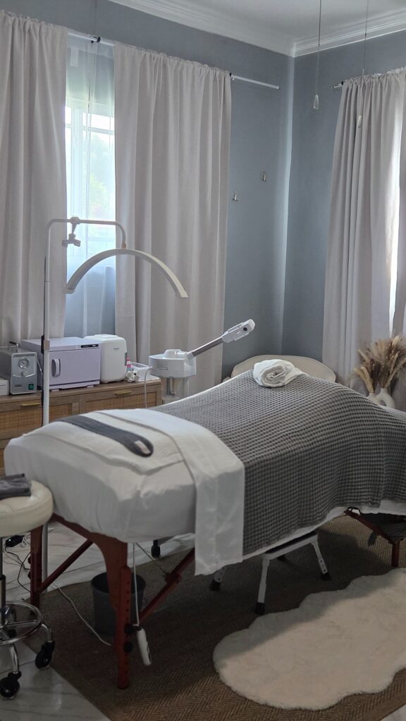 Sage & Sparkle Esthetics room